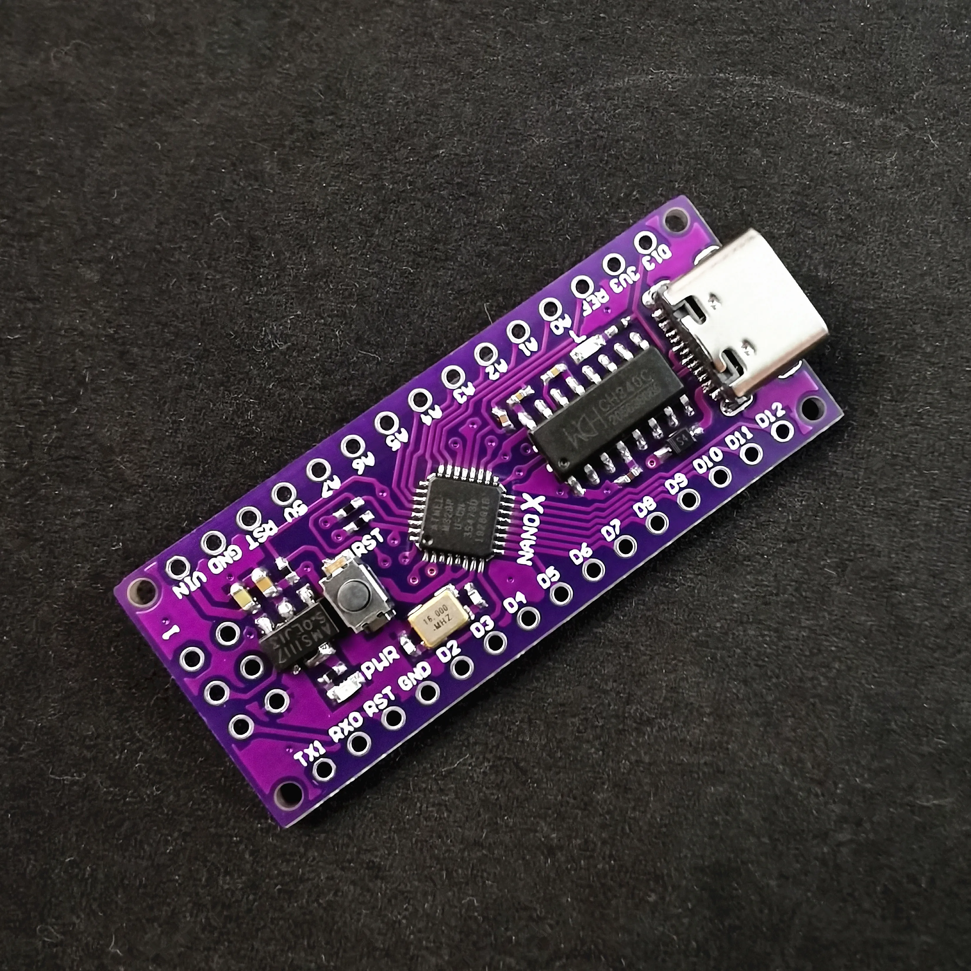 NANO X V3.0 ATMEGA168/ATMEGA328P-MU QFN32 5 В 16 МГц USB CH340C SOP16 Совместим с оригиналом