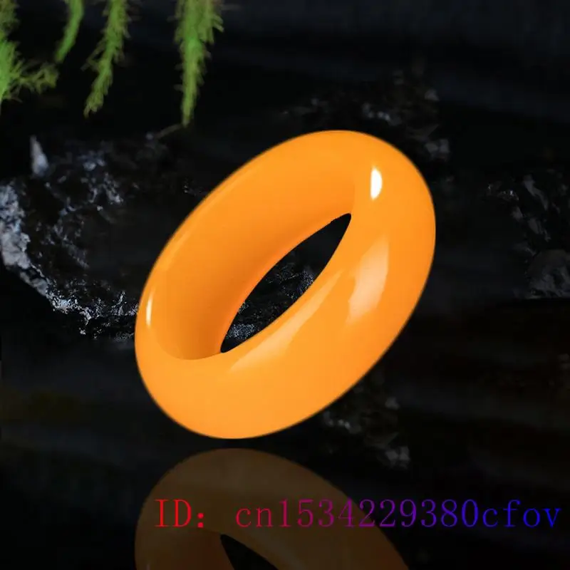 Кольцо из желтого нефрита подарки поделки натуральные ювелирные изделия