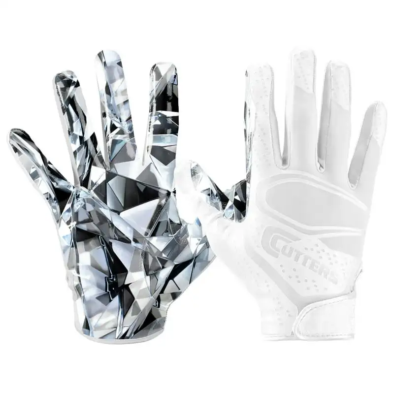 

Day Football Receiver Gloves, White , Youth S/M