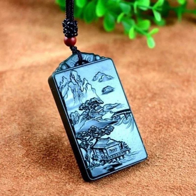 Бренд Shanshui голубые нефритовые чернила Jade Ping An Brand