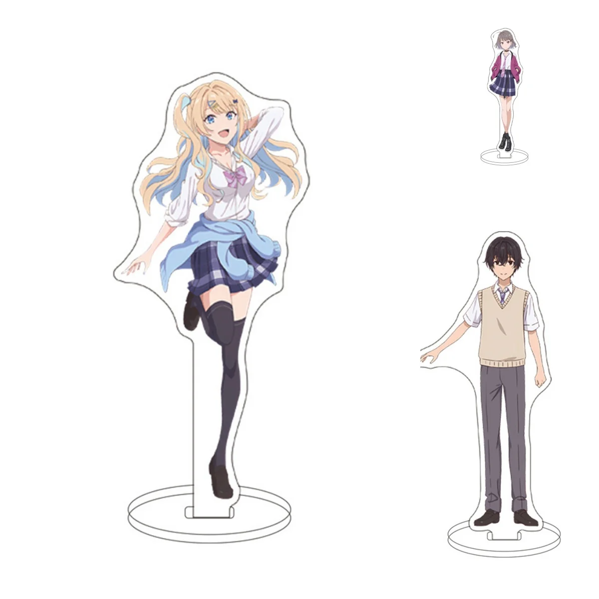 7 шт. аниме Kimizero акриловая подставка модель подвеска для косплея орнамент Tekens