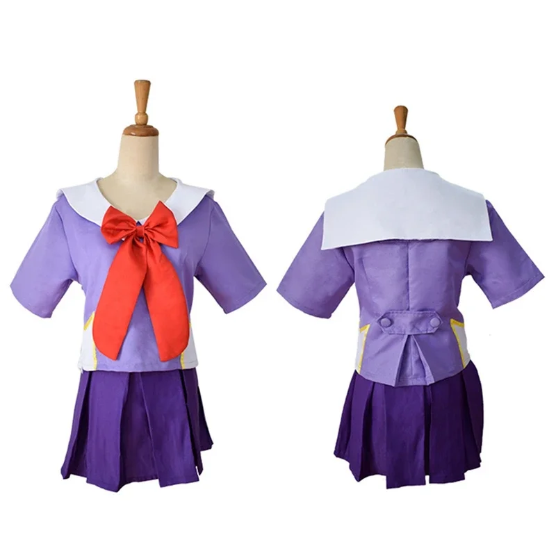 Унисекс аниме Cos Gasai Yuno костюмы для косплея наряд Хэллоуин Рождественская форма