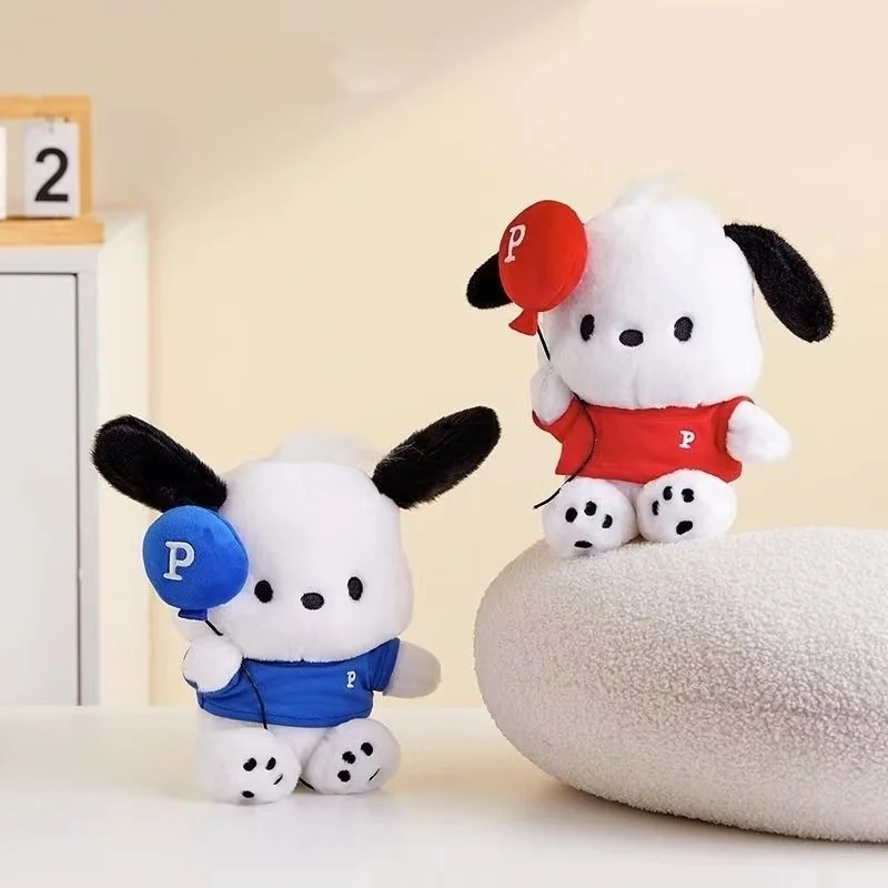 Фото Плюшевая игрушка Pachacco Blue Top Take The Balloon, большой размер 50 см, мультяшный персонаж, украшение для дома, подарок на новоселье, подарок для друга №5