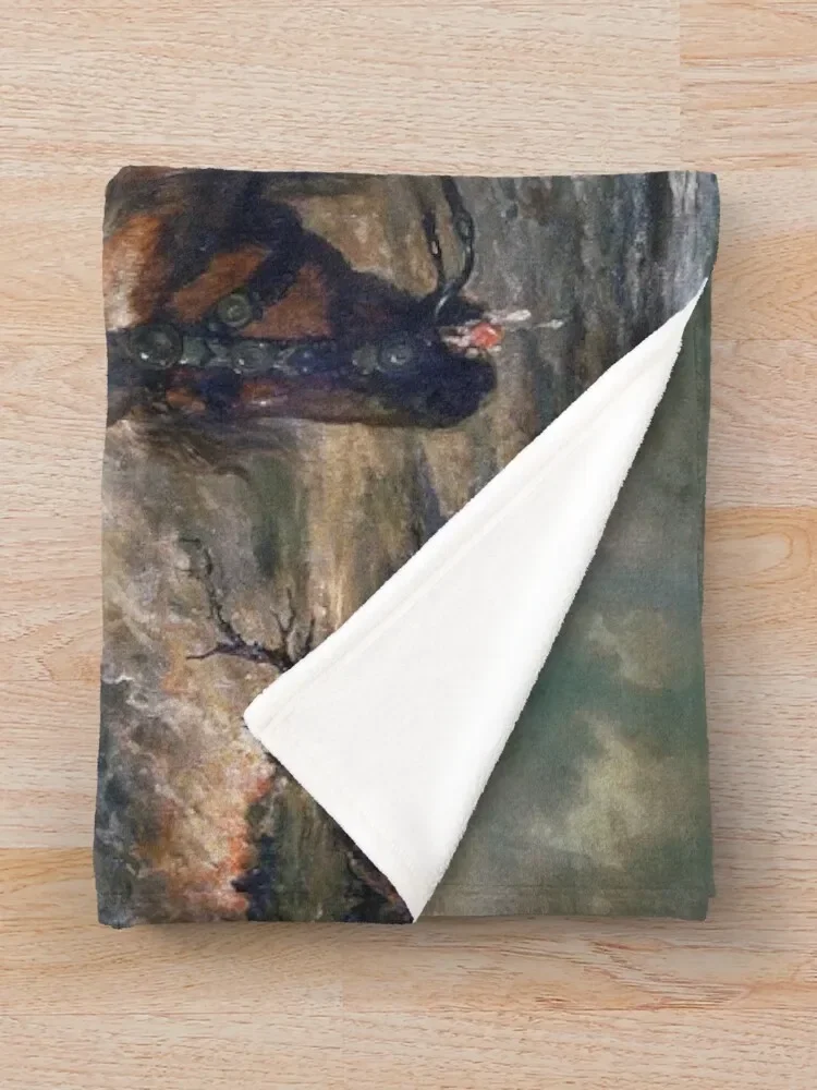 Утром битвы при агинкорт 25 октября 1415 года-сэр Джон Гилберт одеяло фланелевые