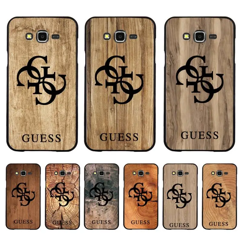 

Fashion Brand Guess Wood Floor Cartoon Pattern Phone Case For Samsung Galaxy J4plus J6 J5 J72016 J7prime J7Core J6plus