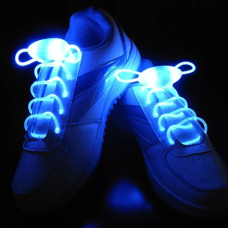 Sport Shoe Laces Flash Light Up Glow Stick Strap Shoelaces Party Club New Arrival Promotion
