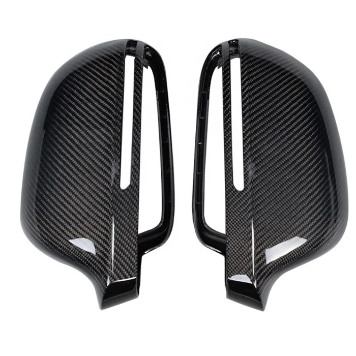 

carbon fiber mirror cover for A4/S4/A5/S5 B8 with Side Assist Hole replacement style Universal Edition 2008-2011