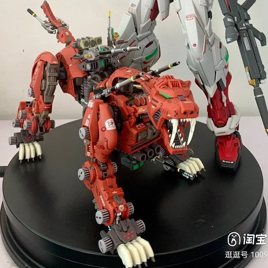 BT Модель 1/72 ZOIDS Red Saber Tiger Собранная модель Аниме Фигурка Игрушки Сборка День