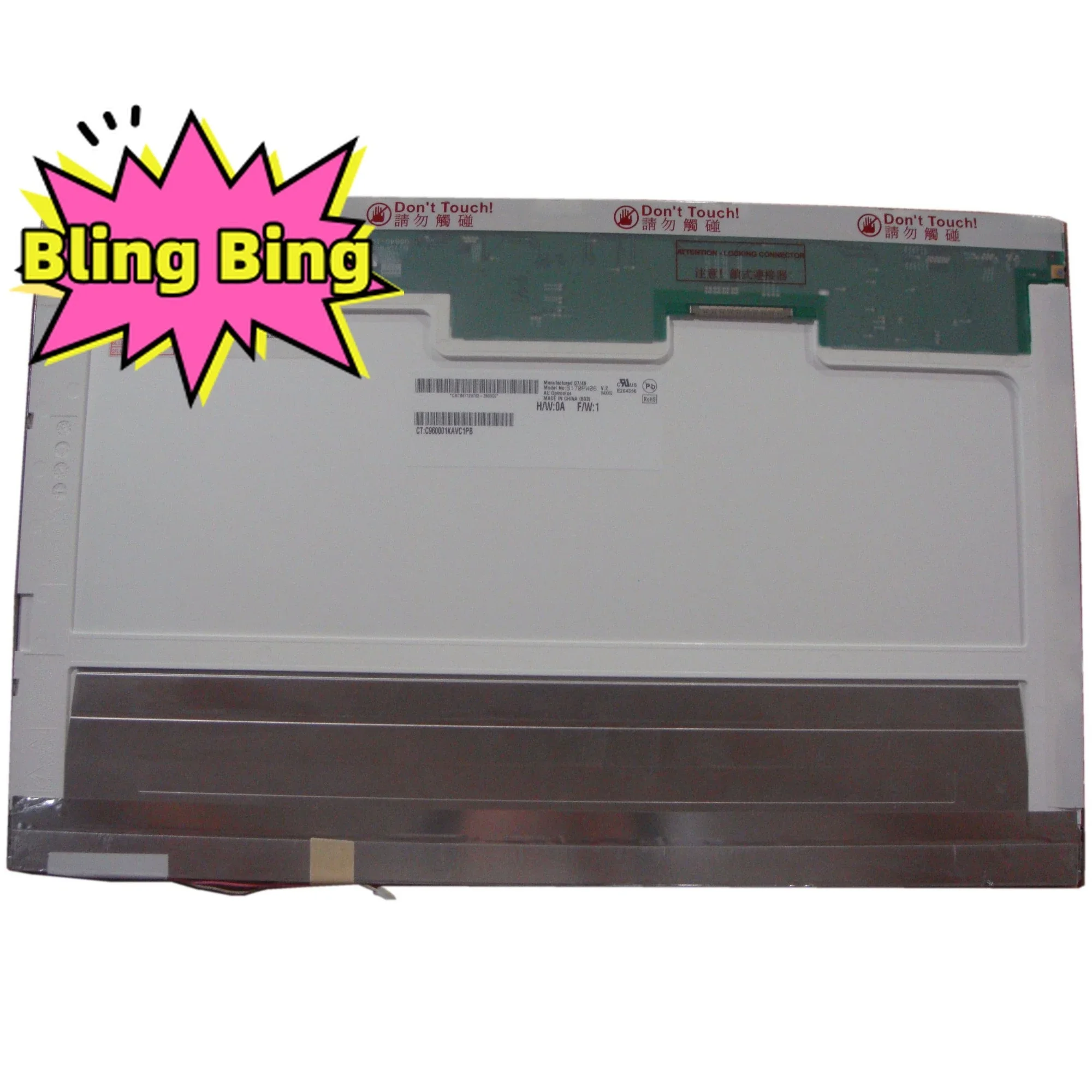 B170PW06 V.2 V.3 подходит для B170PW03 LP171WX2 B170PW01 V.1 V.0 LP171WP4 LTN170X2-L02 LED