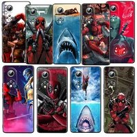 deadpool marvel avengers for honor 60 50 20 se pro x30 10x 10i 10 9x 9a 8x 8a lite soft silicone tpu black phone case cover capa