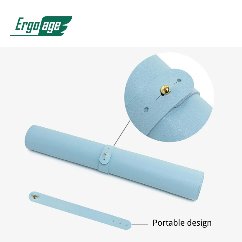 ERGOAGE MOUSE PAD DESK MAT WRITING FOR OFFICE LEATHER TABET CARPET LARGE PROTECTOR GAMING GAMER ON - Коврик для мыши ERGOAGE с подставкой для письма из кожи для офиса, большой защитный ковер для игроков.