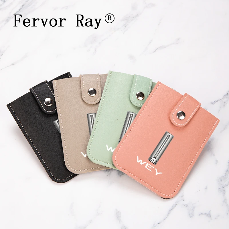 

For WEY Coffee 01 02 Blue Mountain New Mocha Leather Credit Card Holder Bank Cardholder Case Walle