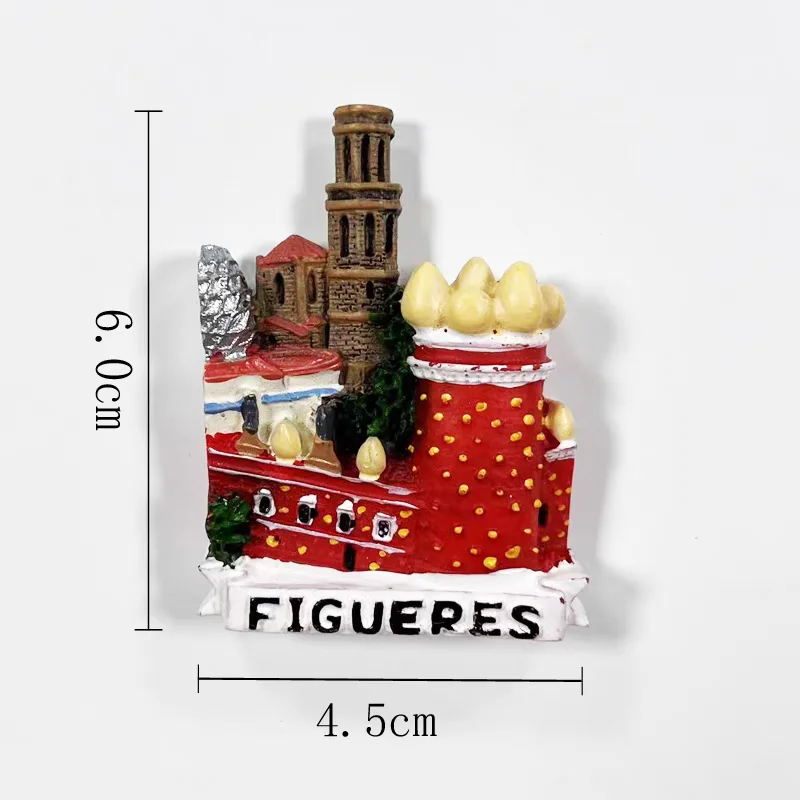 

Европа Испания Bilbao Girona Фигурки Гранада Бендиorm Магнитная наклейка на холодильник Коллекция магнитов на холодильник