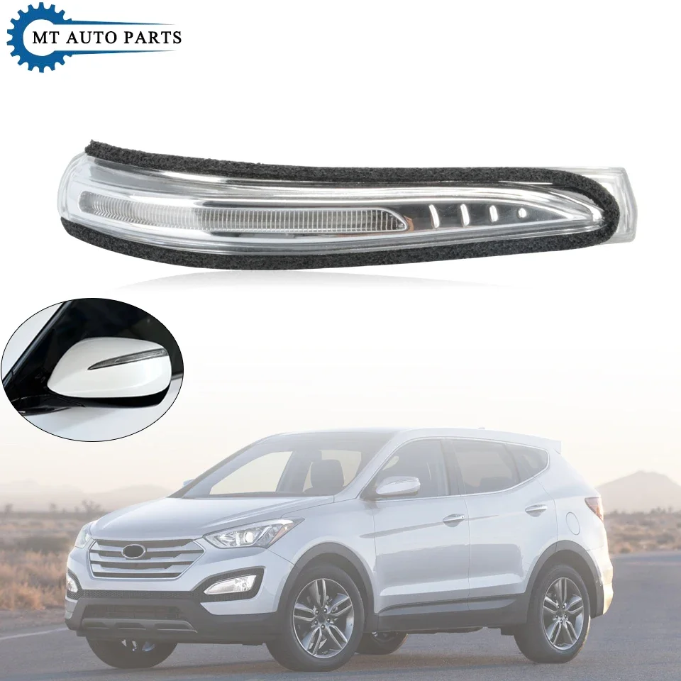 

MTAP для Hyundai Santa Fe 2013-2018 автомобильные аксессуары боковой светодиодный указатель поворота зеркало заднего вида стрелка лампа