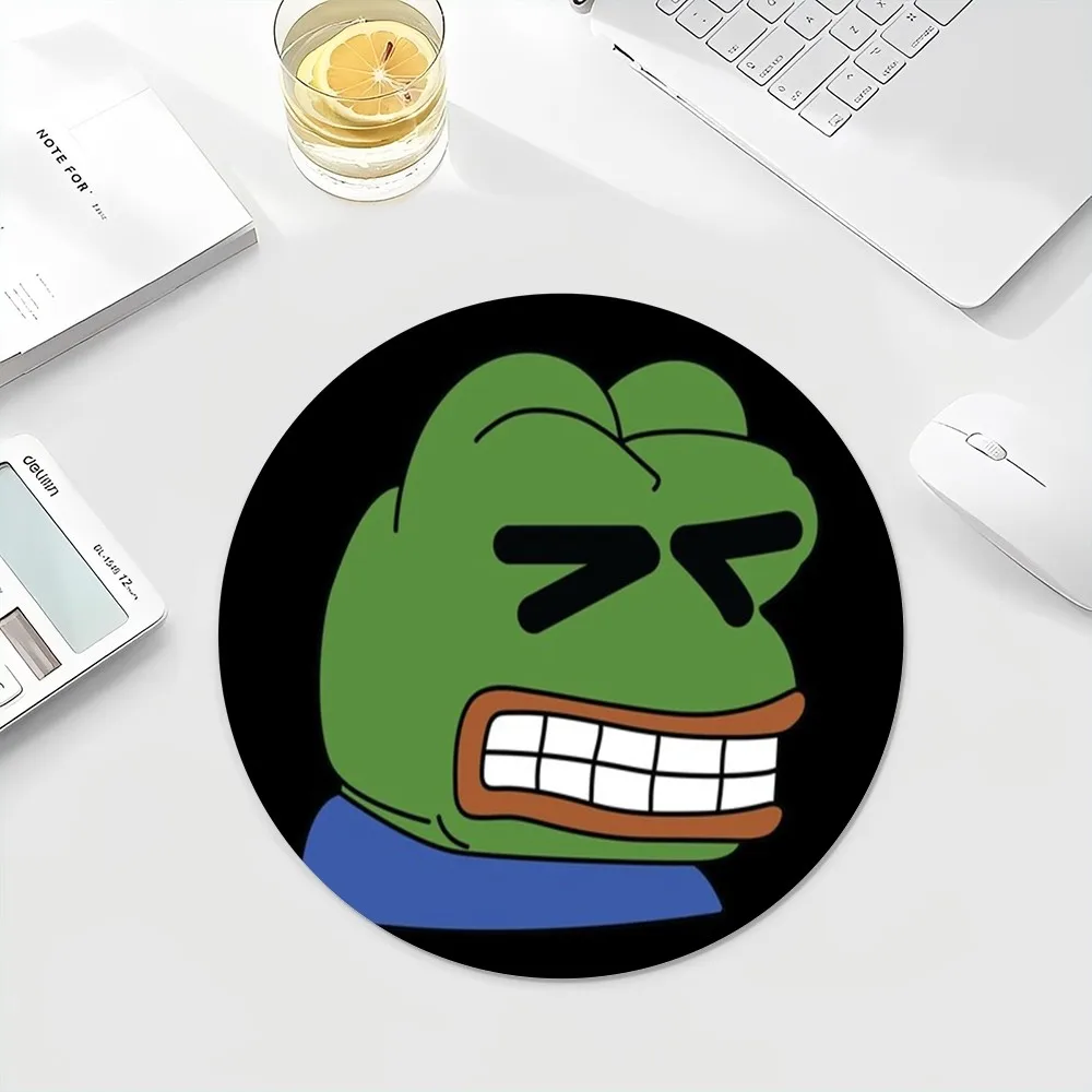 P-Лягушонок Пепе коврик для мыши INS Tide круглый клавиатуры Настольный студентов