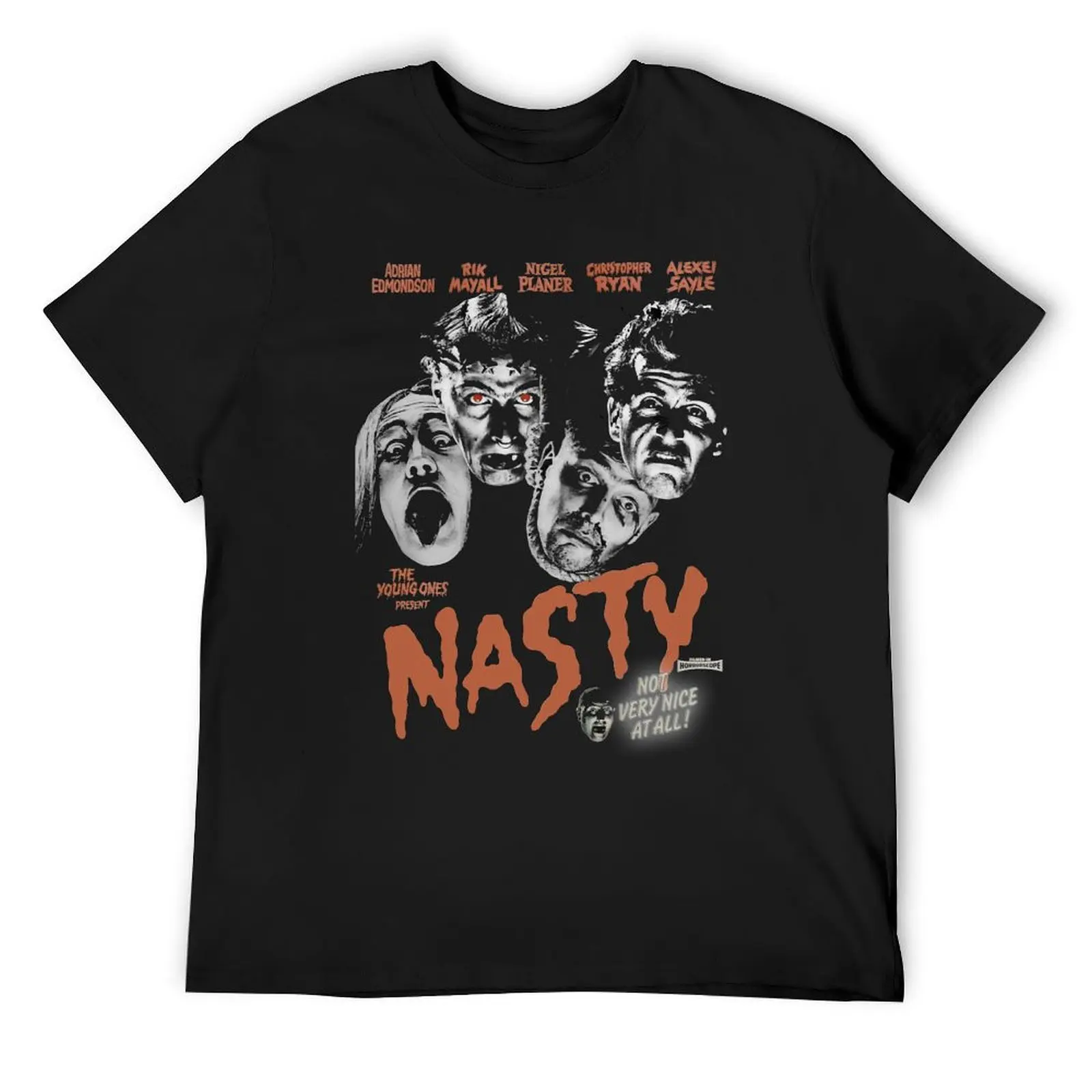 Футболка The Young Ones-Насти футболка с изображением аниме мужские футболки рисунком