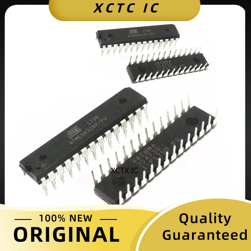 

10pcs/lot ATMEGA328P-PU ATMEGA 328P DIP 8bit-MCU 1pcs/lot New original MCU 32KB In-system Flash 20MHz 1.8V-5.5V