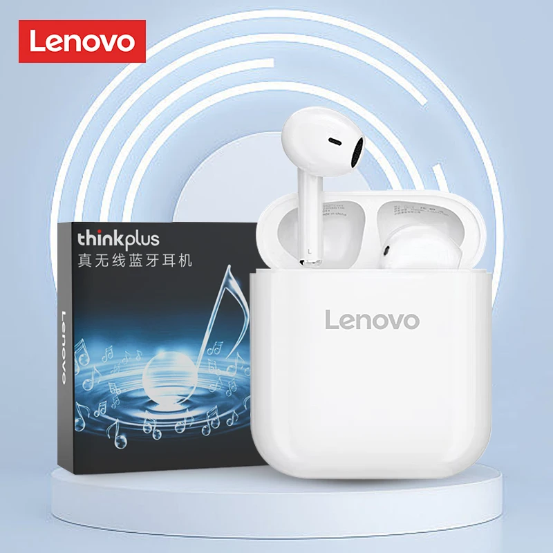 Беспроводные наушники Lenovo Bluetooth-наушники Спортивная гарнитура Hi-Fi басовые