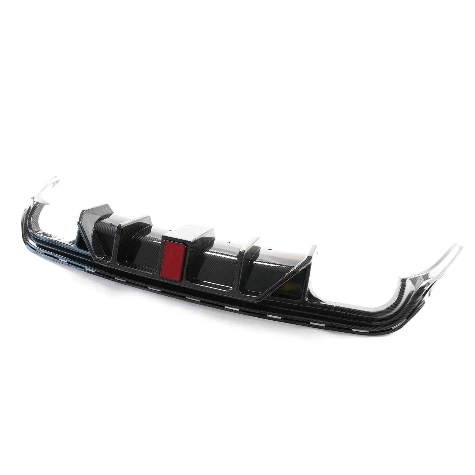 

Модель Jeep Grand Cherokee SRT, модифицированная с четырьмя выхлопами 2014-2022 (H-образный выхлоп) диффузор заднего бампера, автомобильные аксессуары