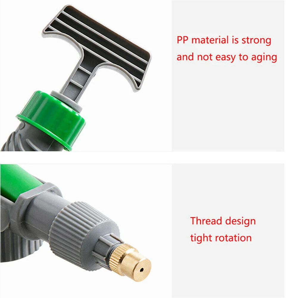 

Air Pump Sprayer Manual High Pressure Sprayer Nozzle Adjustable For Spray Bottle Nozzle Irrigation Watering Tool