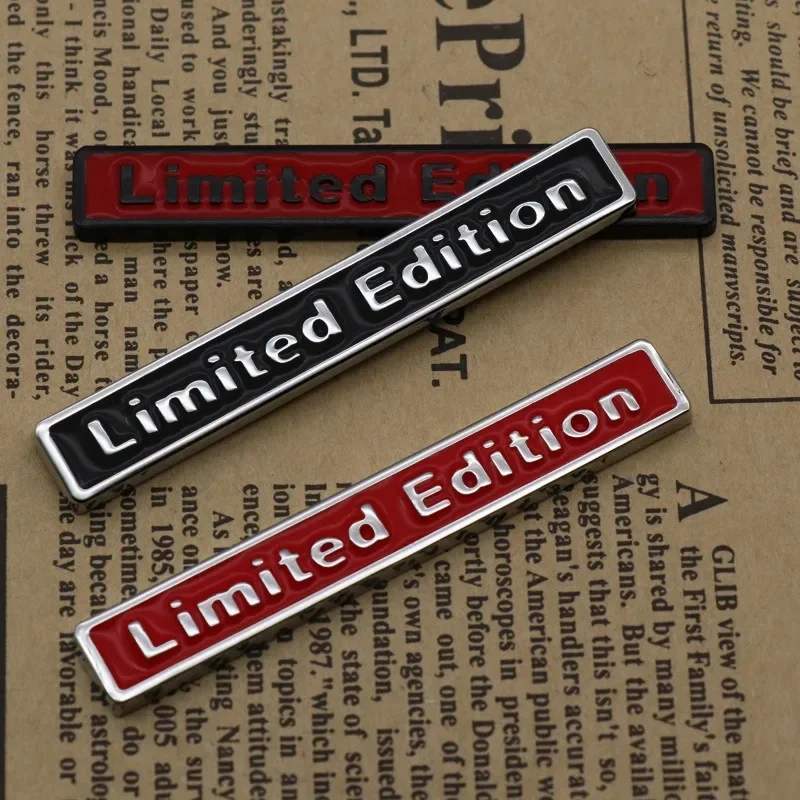 2/1 шт. 3D металлический логотип ограниченной серии боковое крыло автомобиля