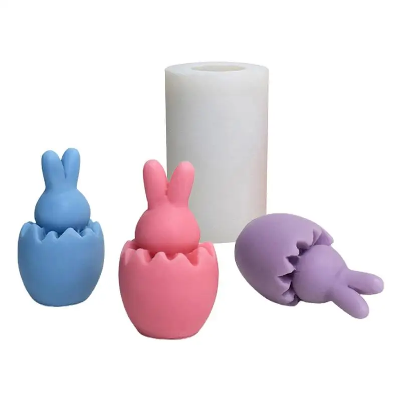 Формы для свечей в виде кролика формы торта пасхального яйца рукоделия забавная