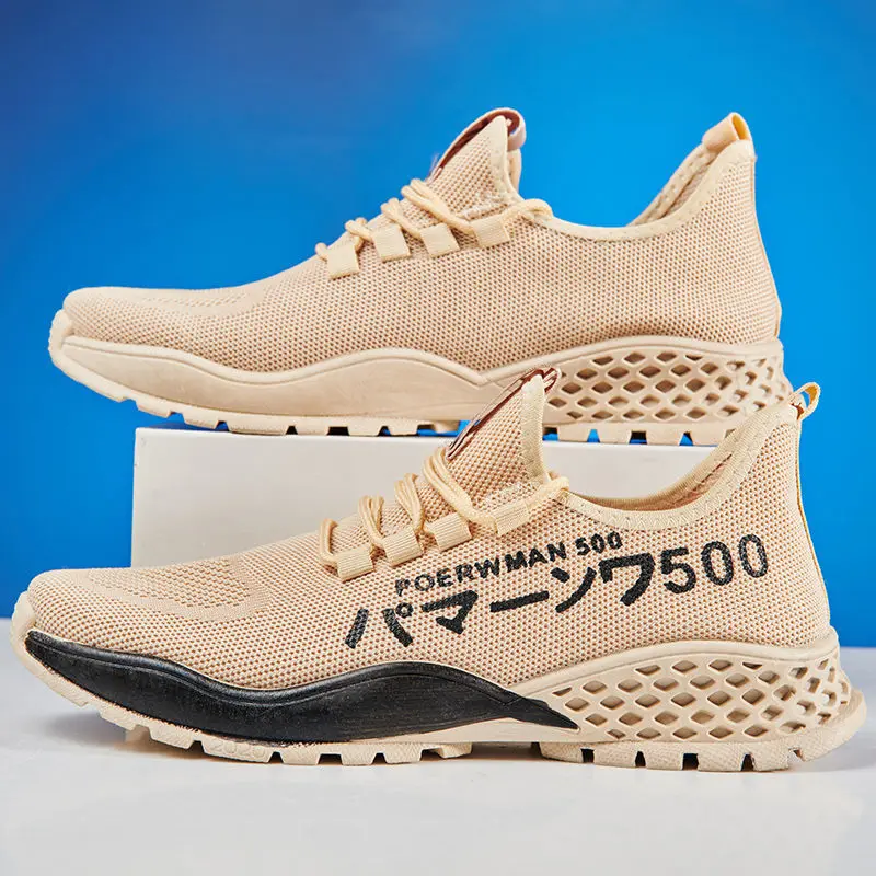 Кроссовки мужские дышащие сетчатые легкие спортивные сникерсы для тренировок на