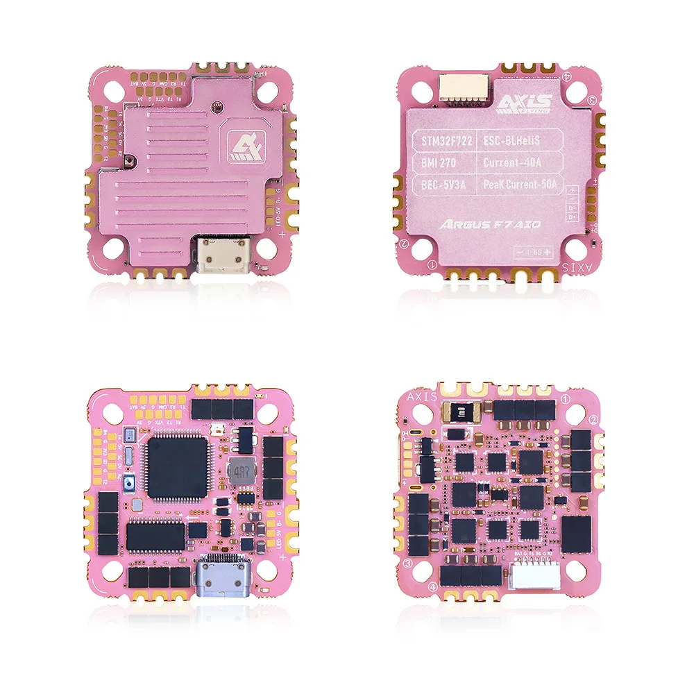 

Контроллер полета AxisFlying Argus F7 AIO BMI270 F722 Bluejay 40A 4 в 1 ESC 4-6S 25.5X25.5mm для FPV беспилотных летательных аппаратов, запчасти «сделай сам»