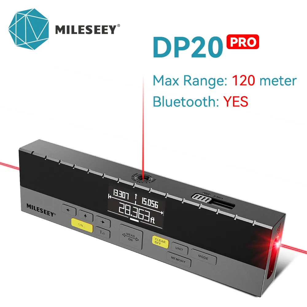 

Лазерный дальномер Mileseey DP20/DP20 Pro