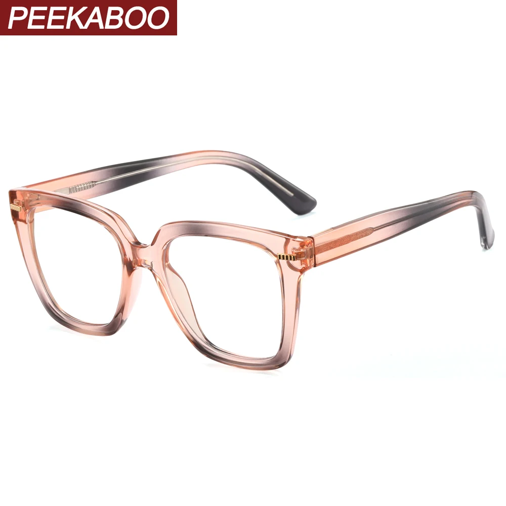 

Peekaboo, синий светильник, очки tr90, женские, яркие цвета, ацетат, большие квадратные очки, оправа, женские, модные, мужские, прозрачные линзы