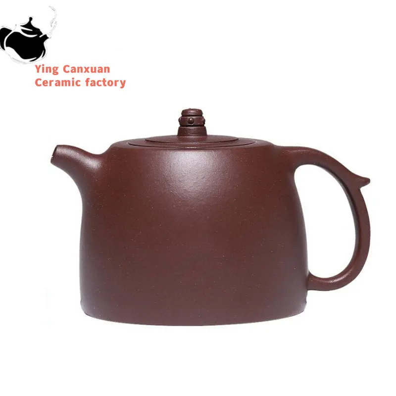 

Yixing Purple Clay Teapots High-end Handmade Tea Pot Raw Ore Purple Mud Beauty Kettle Chinese Zisha Tea Set Collection 140ml