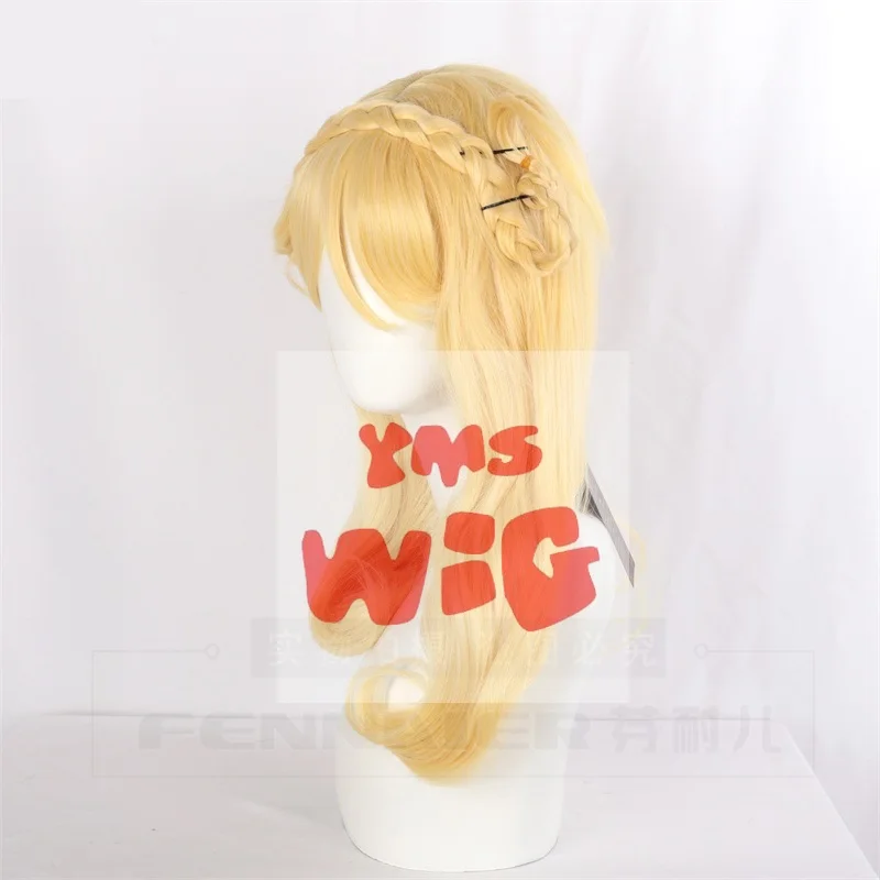 Аниме LoveLive Sunshine Ohara Mari парик для косплея Love Live золотисто-желтые синтетические