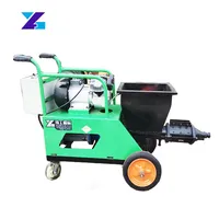 Small Electric Wall Cement Mortar Spraying Machine Concrete Pump Secondary Structure Column Automatic Feeding Pouring Machine