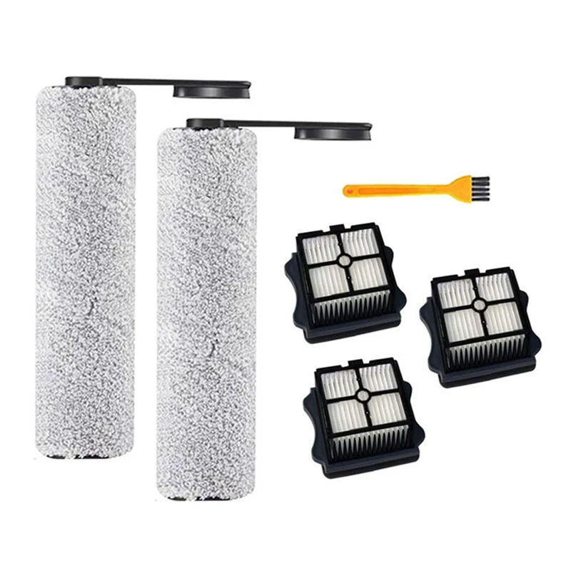 

For Tineco Floor ONE S5 Soft Roller Brush Accessories Hepa Filter Wet And Dry Wash Vacuum Cleaner