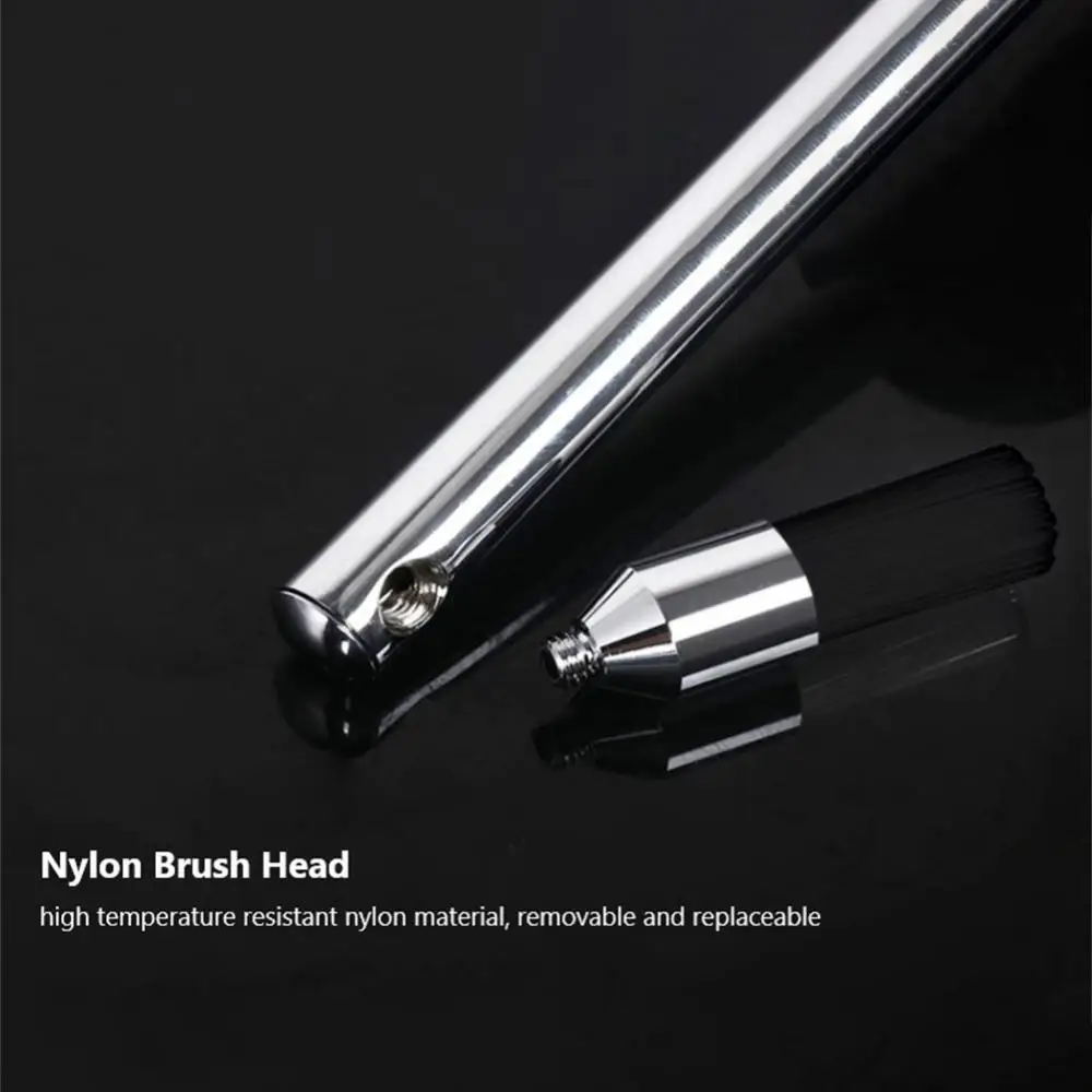 

Steam Cleaning Brush Professional Coffee Cleaner High Temperature Resistant Nylon Brush Head Safe Coffee Accessories Durable