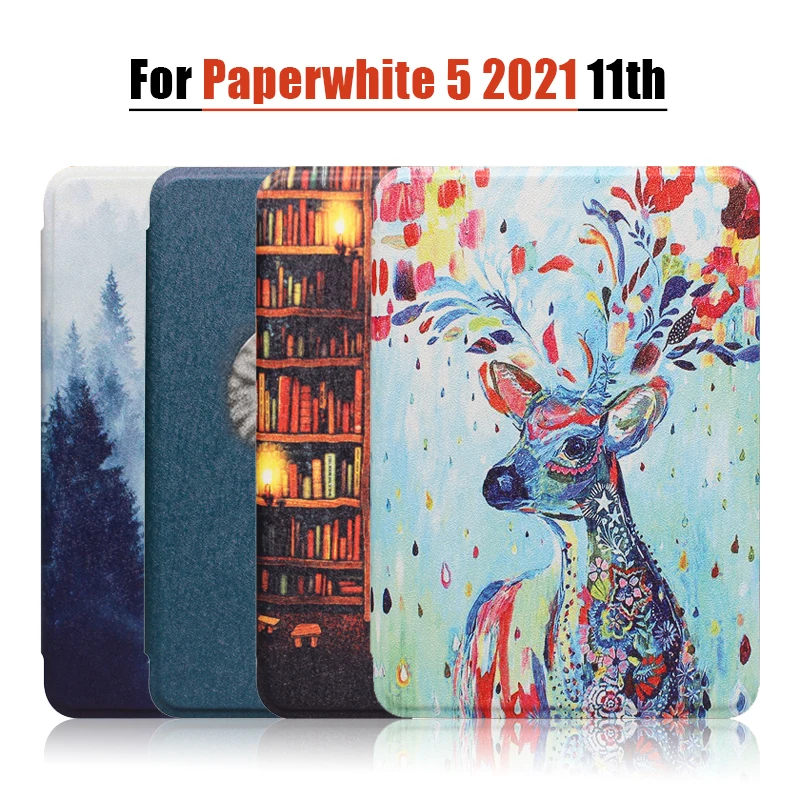 

Magnetic Smart Case For 2021 All New Amazon Kindle Paperwhite 5 Signature 11th Generation 6.8 Inch Cover Edition Funda