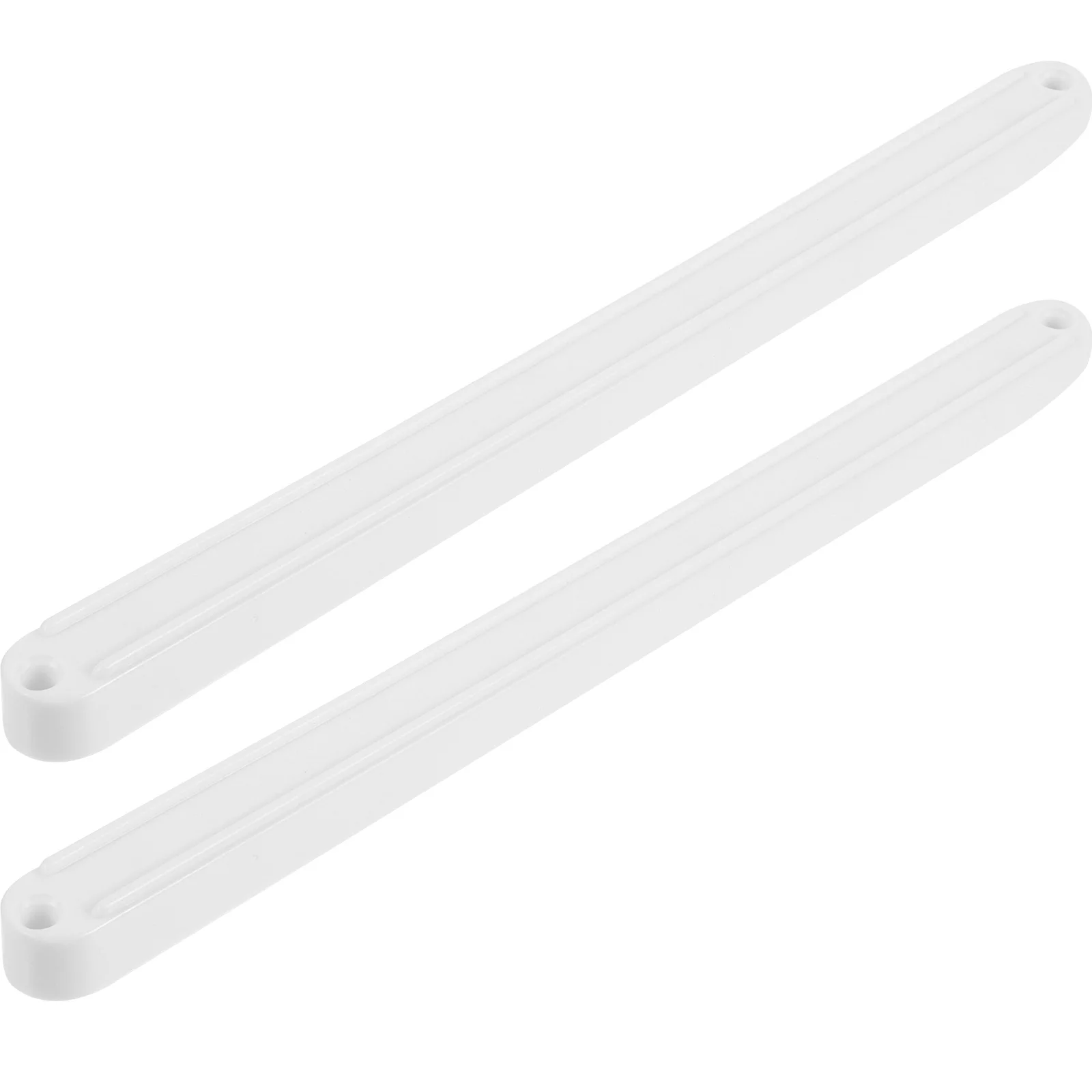 Runners Replacement 235mm Dressing Table Parts White Plastic Cabinet Bottom Mount Guides