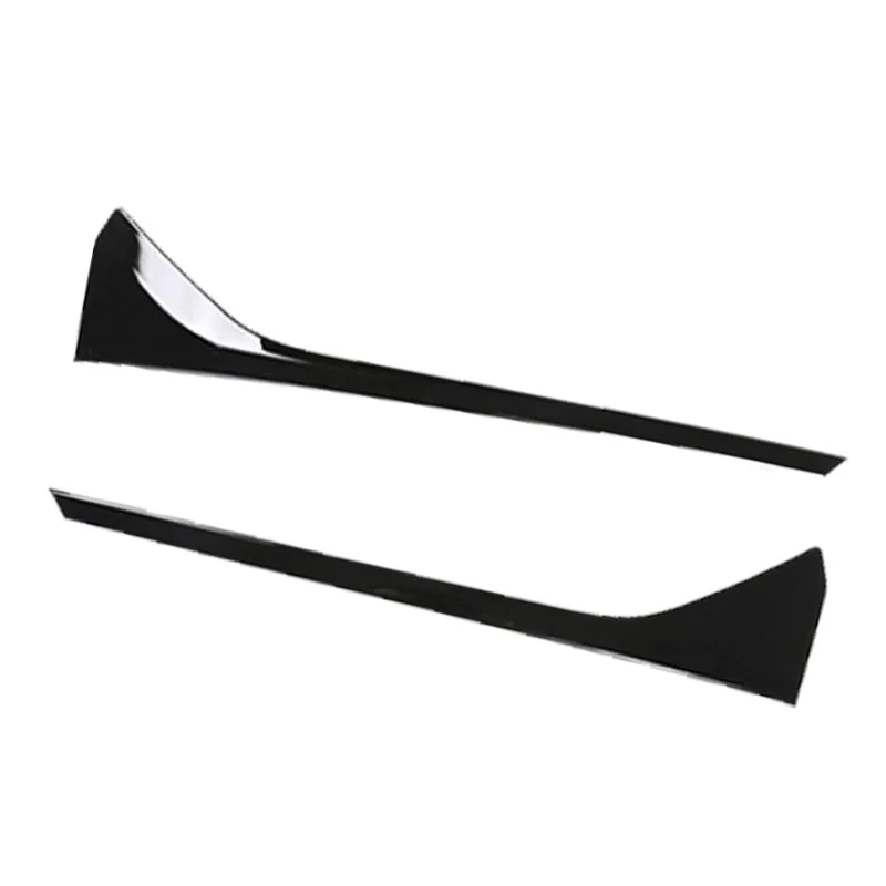 Автомобильные противотуманные фары 2 шт., полоски, отделка крышки, наклейки для BMW X1 F48 2020 2021, стиль из углеродного волокна, передние Автомобильные аксессуары