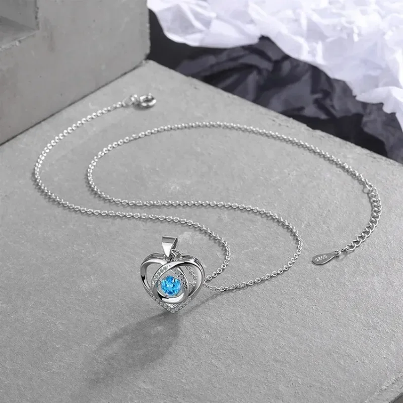 Женское Ожерелье из циркония роскошное простое серебристое ожерелье с подвижным