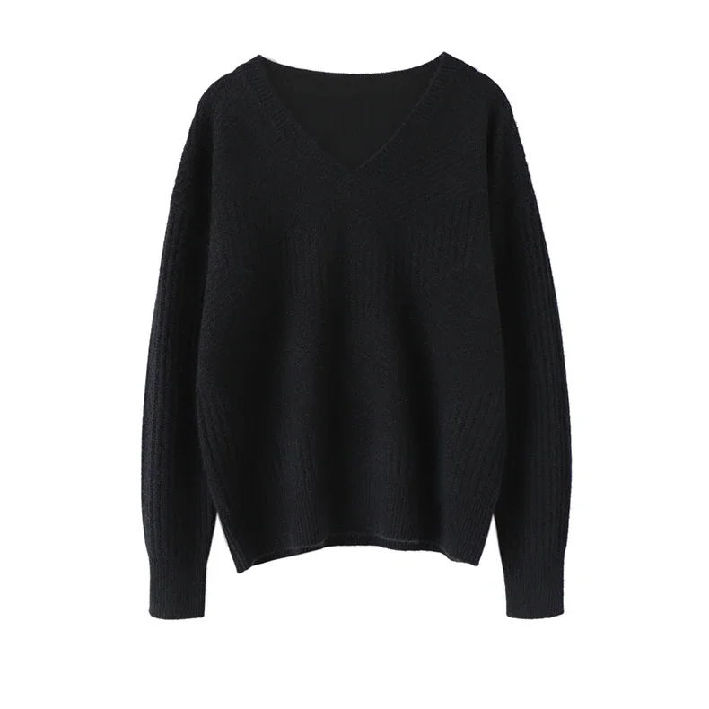 100% кашемировый зимний теплый свитер женская новая дизайнерская модная одежда