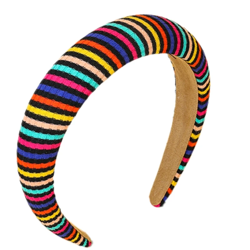 

Wide Sponge Headbands for Women Girl Ladies Hair Band Yoga Headwrap Knitted Hair Hoop Fashion Elastic Hair Accessories