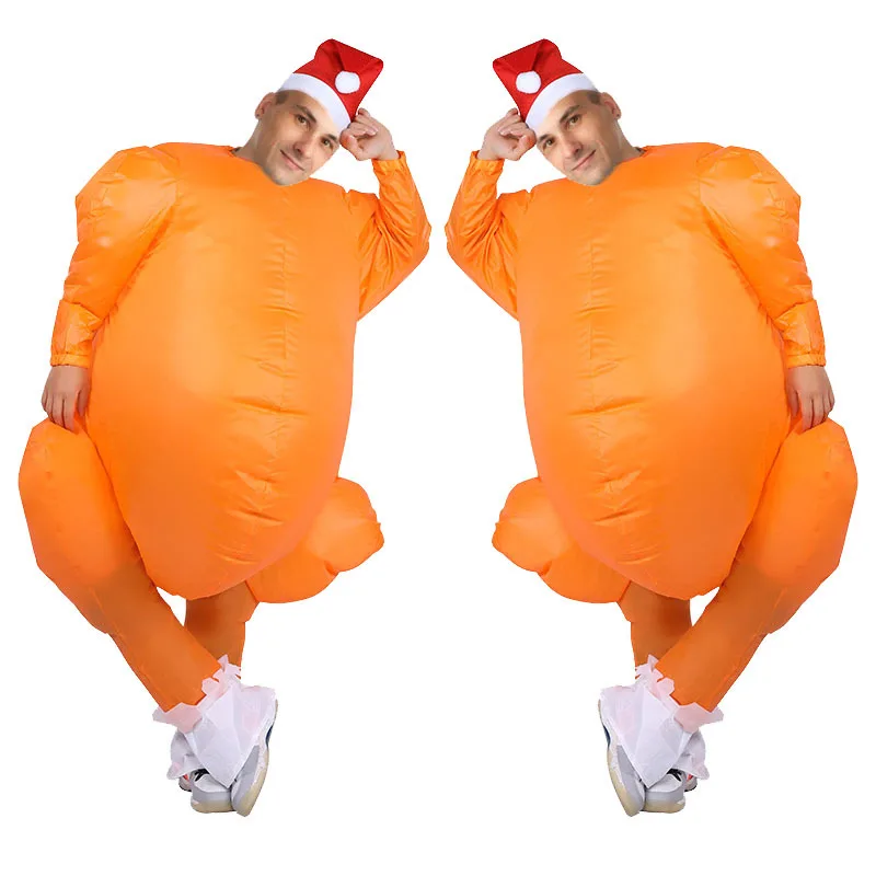 

Рождественское Надувное платье, Мультяшные ходячие куклы на День Благодарения, праздничное платье для вечеринки от производителя, турецкое Надувное платье