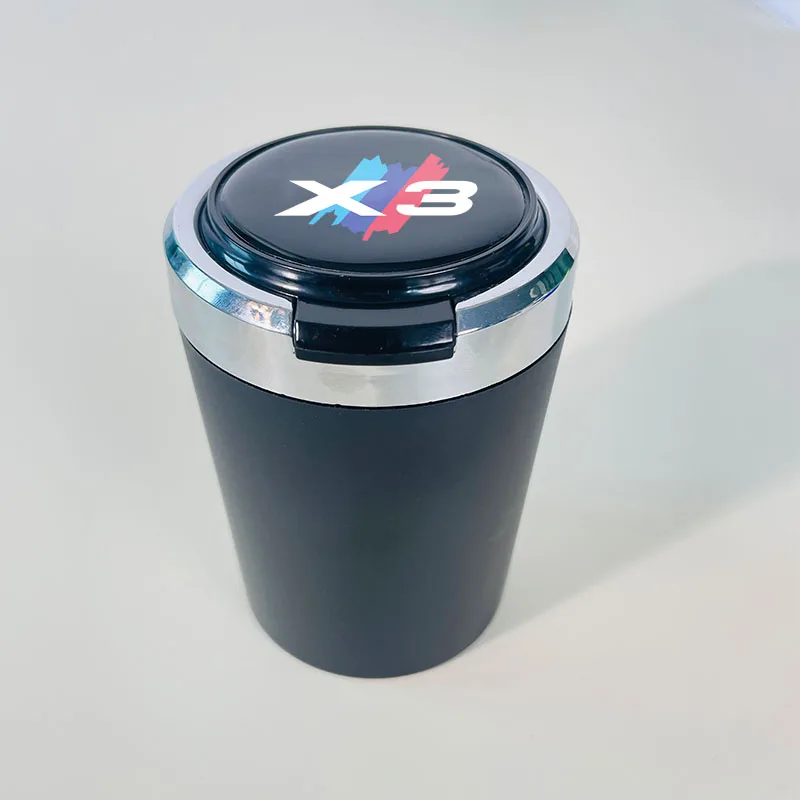 Автомобильная пепельница с синей лампой дневного света Подходит для BMW X3