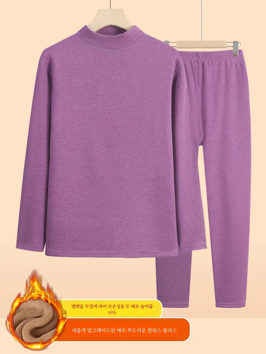 Зимняя одежда для бабушек комплект термобелья женщин среднего и пожилого