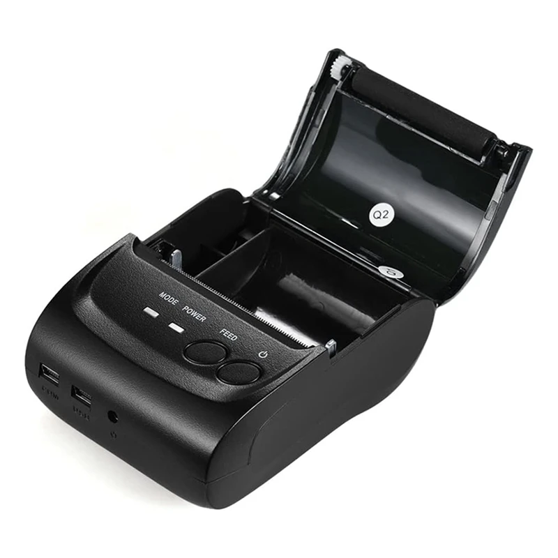 Беспроводной принтер для Iphone POS-5802DD Mini портативный беспроводной USB термопринтер