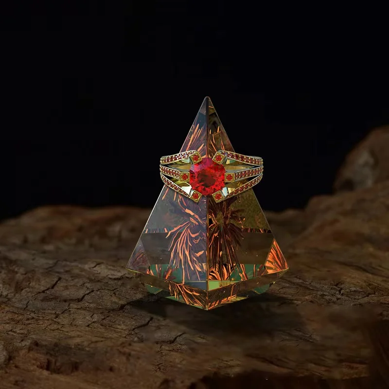 DIY Epoxy Resin Mold Cone Hexagonal Ring Storage Jewelry Decoration Silicone |