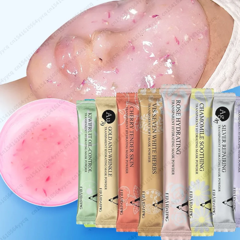 

Crystal powder special jelly mask powder for beauty salon soft membrane powder coated with ice film mask for face women