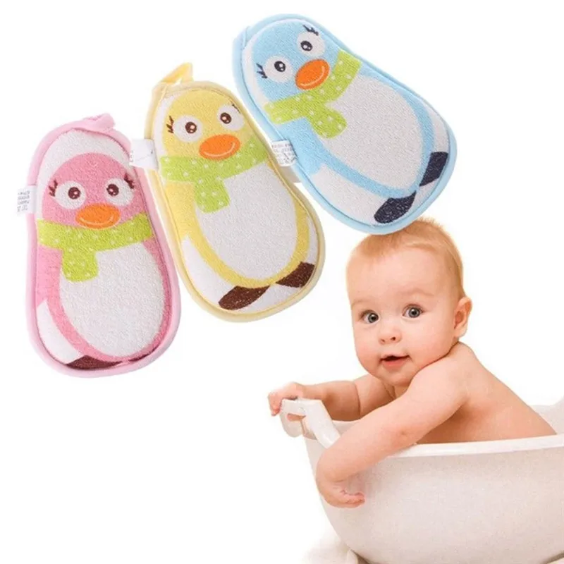 

Baby Bath Cotton Bath Products Rub Sponge Newborn Wash Soft Toiletries New 2022
