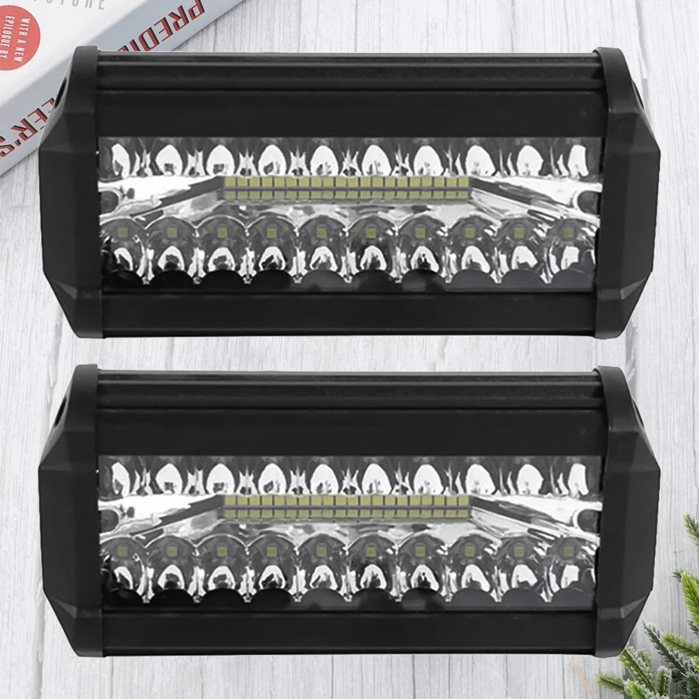 

2pcs Durable Professional Reusable Lightweight Practical LED Light Bar Spotlight Truck Car