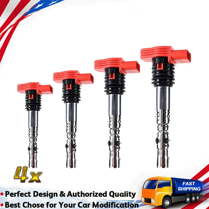 

06C905115B UF-483, C147 новая система зажигания катушки зажигания для VW Crafter Jetta Bora Golf MK4 Passat B5 AUDI A3 A4 TT 1,8 T